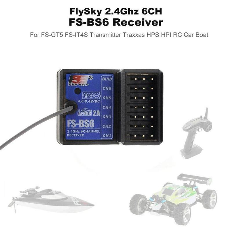 Rc Hobby Shops - جهاز استقبال Flysky FS-BS6 2.4 جيجا
