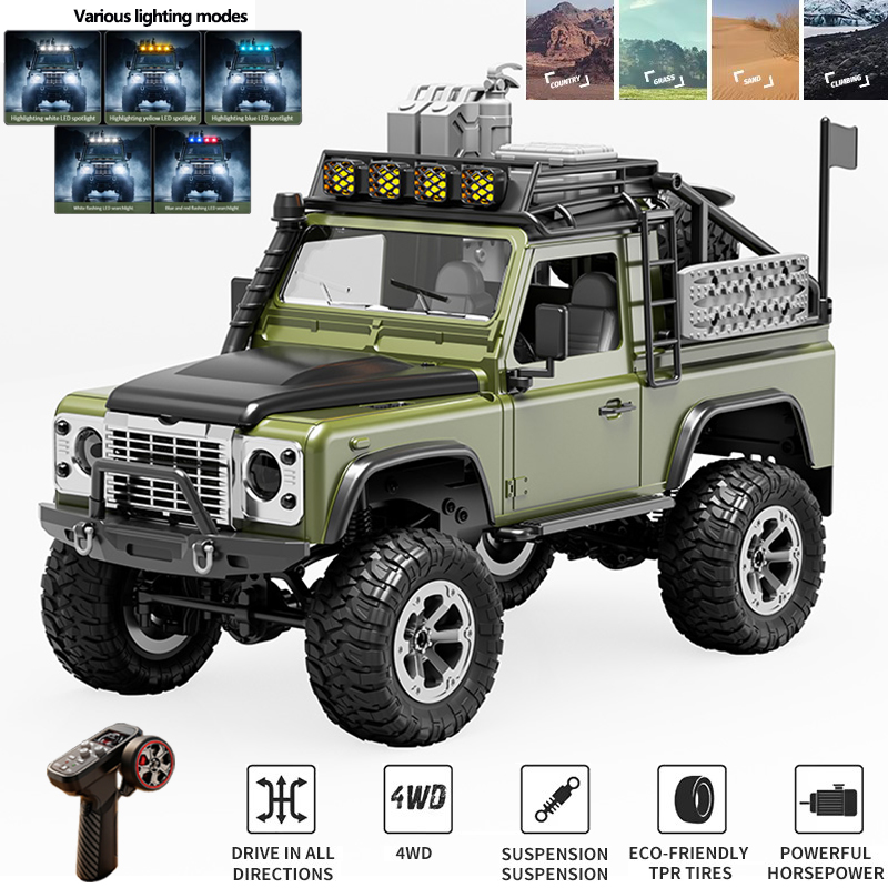 Rc Hobby Pro - سيارة تسلق RC KF90 1:12 رباعية