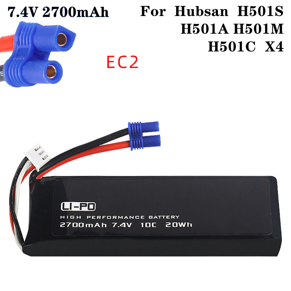 Rc Hobby Parts - 7.4 فولت 2700 مللي أمبير 10C