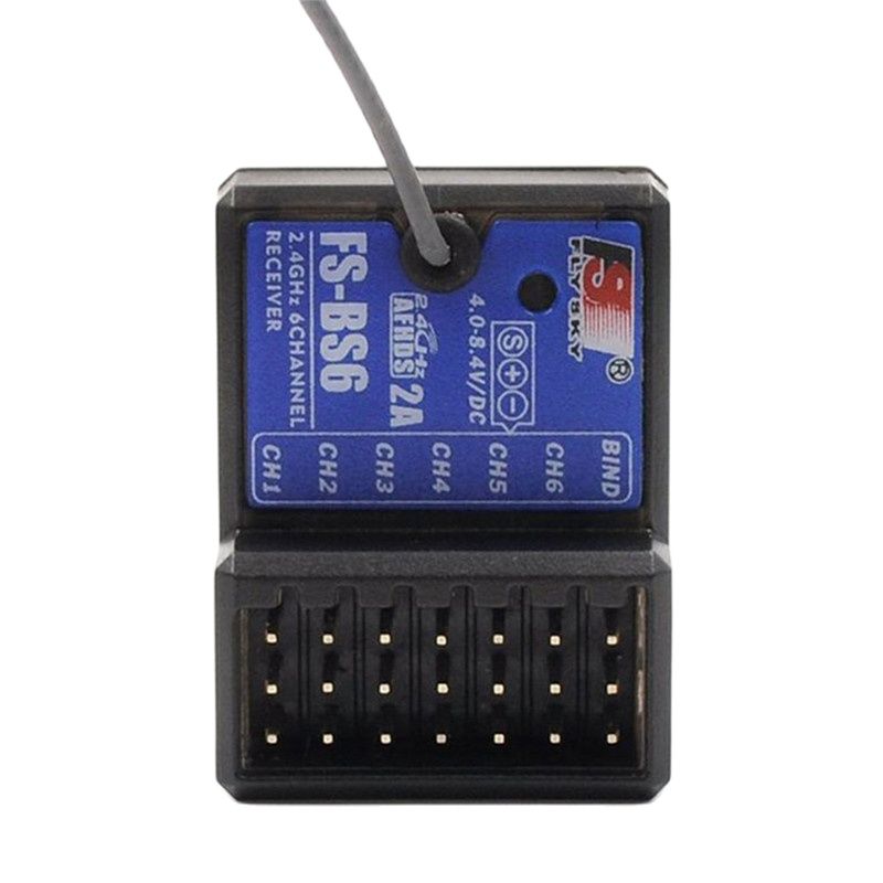 جهاز استقبال Flysky FS-BS6 2.4 - مراجعة Rc Hobby Shops وسعره