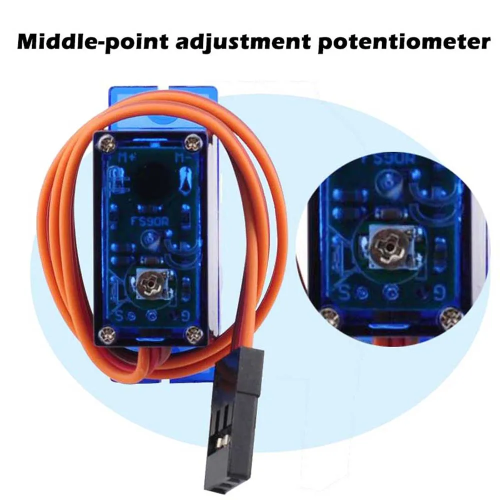 Feetech Mini FS90R مايكرو سيرف - مراجعة Rc Hobby Shops وسعره