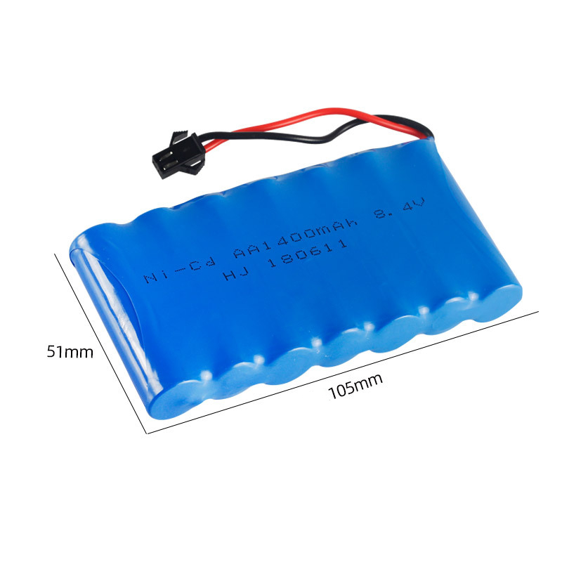 8.4 فولت 1400mah Ni-CD بطارية  - مراجعة Rc Hobby Parts وسعره