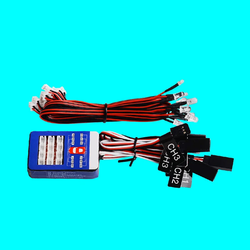 نظام إضاءة LED لسيارة التحكم ع - مراجعة Rc Hobby France وسعره