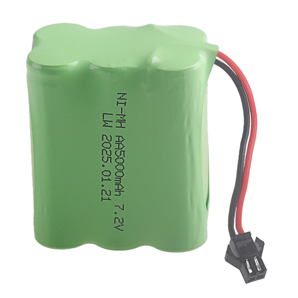 (SM-2P التوصيل) 7.2 فولت 5000  - مراجعة Rc Hobby Parts وسعره