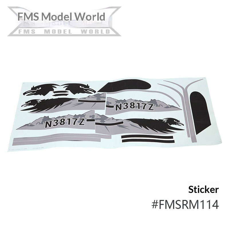 ملصقات زخرفية لطائرة FMS RC بط - مراجعة Rc Hobby Airplanes وسعره