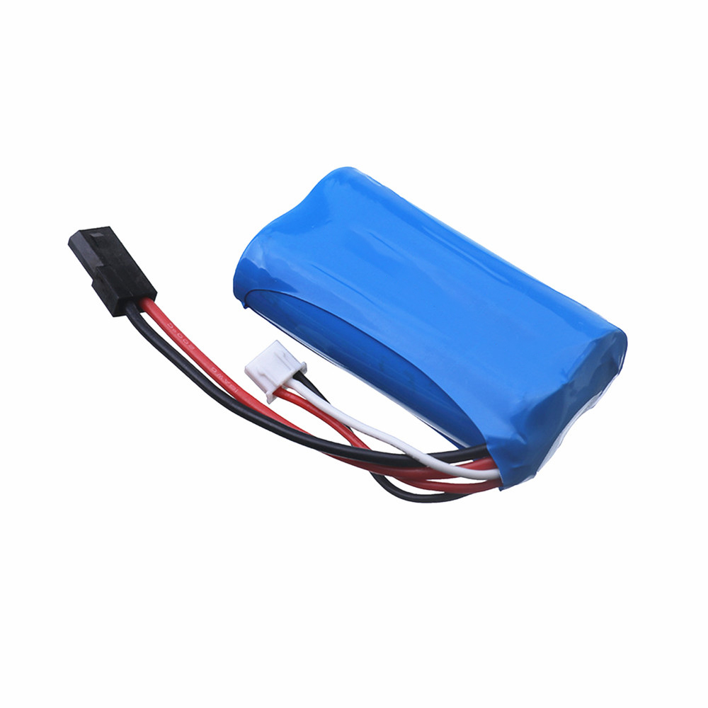 بطارية (5500 بلوج) 18650 7.4 ف - مراجعة Rc Hobby Parts وسعره