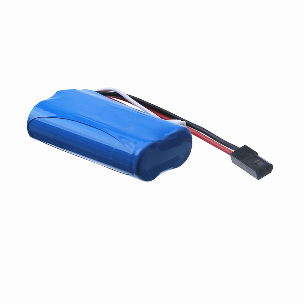 بطارية (5500 بلوج) 18650 7.4 ف - مراجعة Rc Hobby Parts وسعره