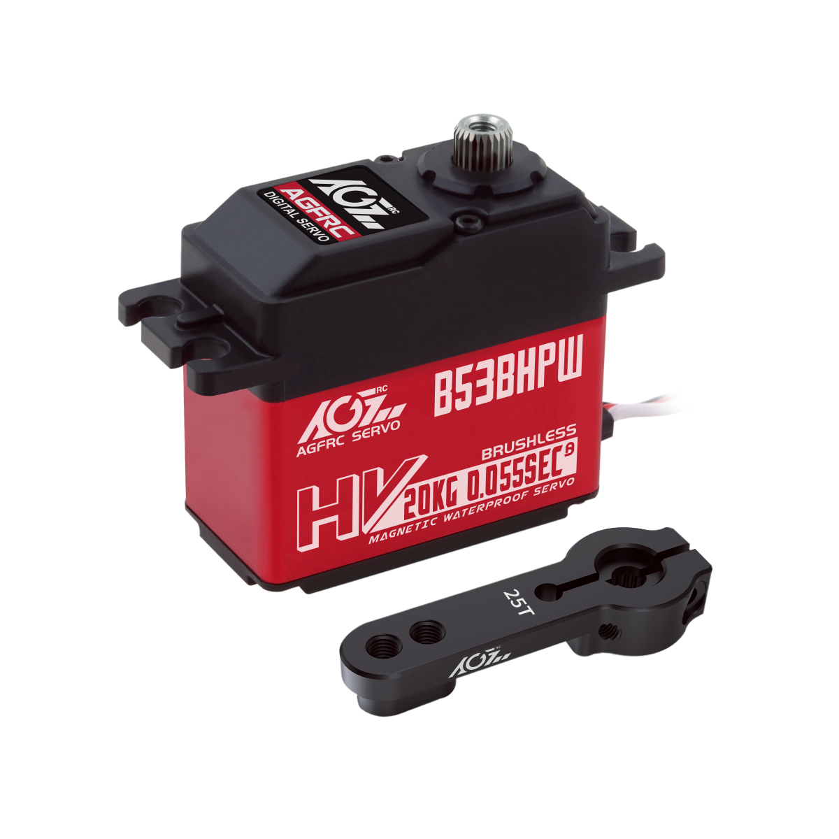سيرفو AGFRC B53BHPW HV فائق ال - مراجعة Rc Hobby Shops وسعره