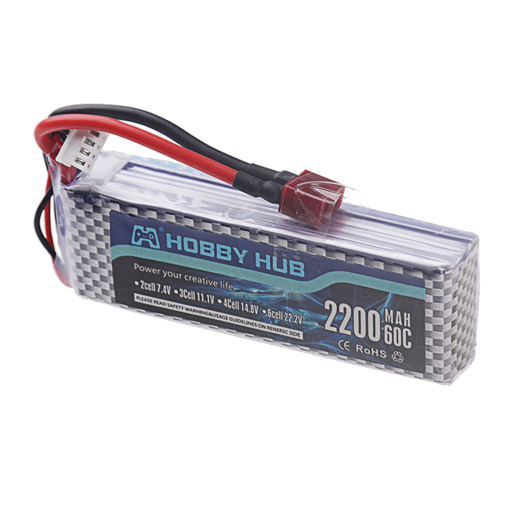 بطارية ليثيوم بوليمر 3S 11.1V  - مراجعة Rc Hobby Parts وسعره