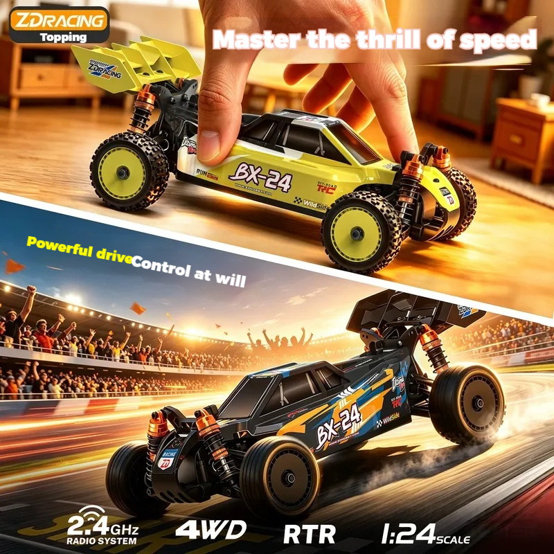 سيارة زد دي ريسينج 1/24 بي إكس - مراجعة Rc Hobby Pro وسعره