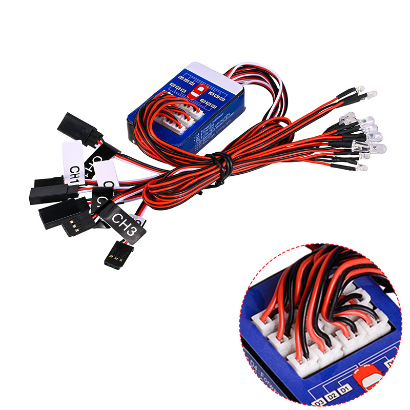نظام إضاءة RC بـ 12 مصباح LED، - مراجعة Rc Hobby France وسعره