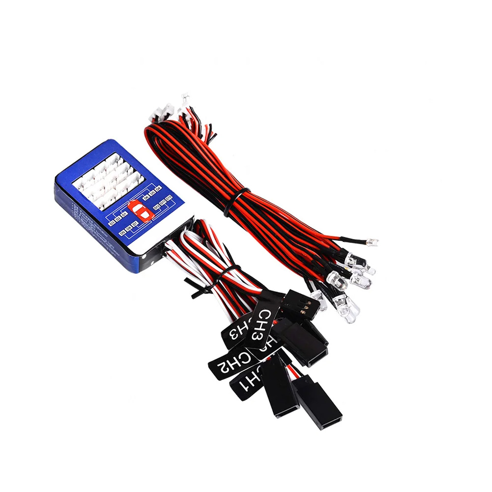 نظام إضاءة RC بـ 12 مصباح LED، - مراجعة Rc Hobby France وسعره