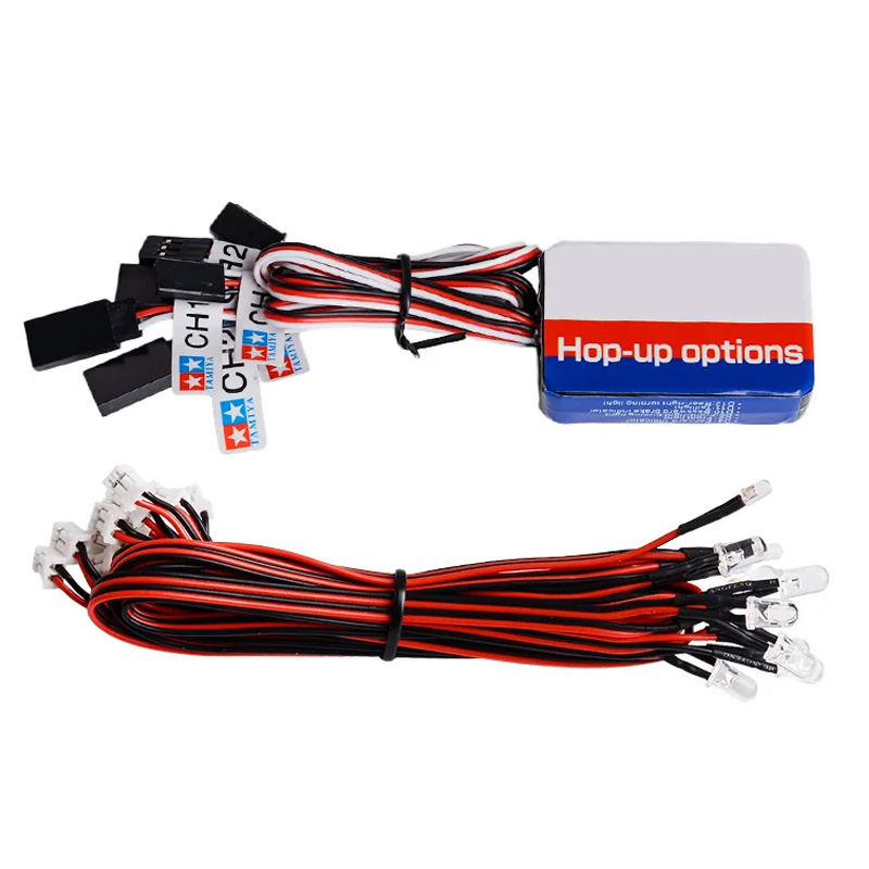 نظام إضاءة RC بـ 12 مصباح LED، - مراجعة Rc Hobby France وسعره