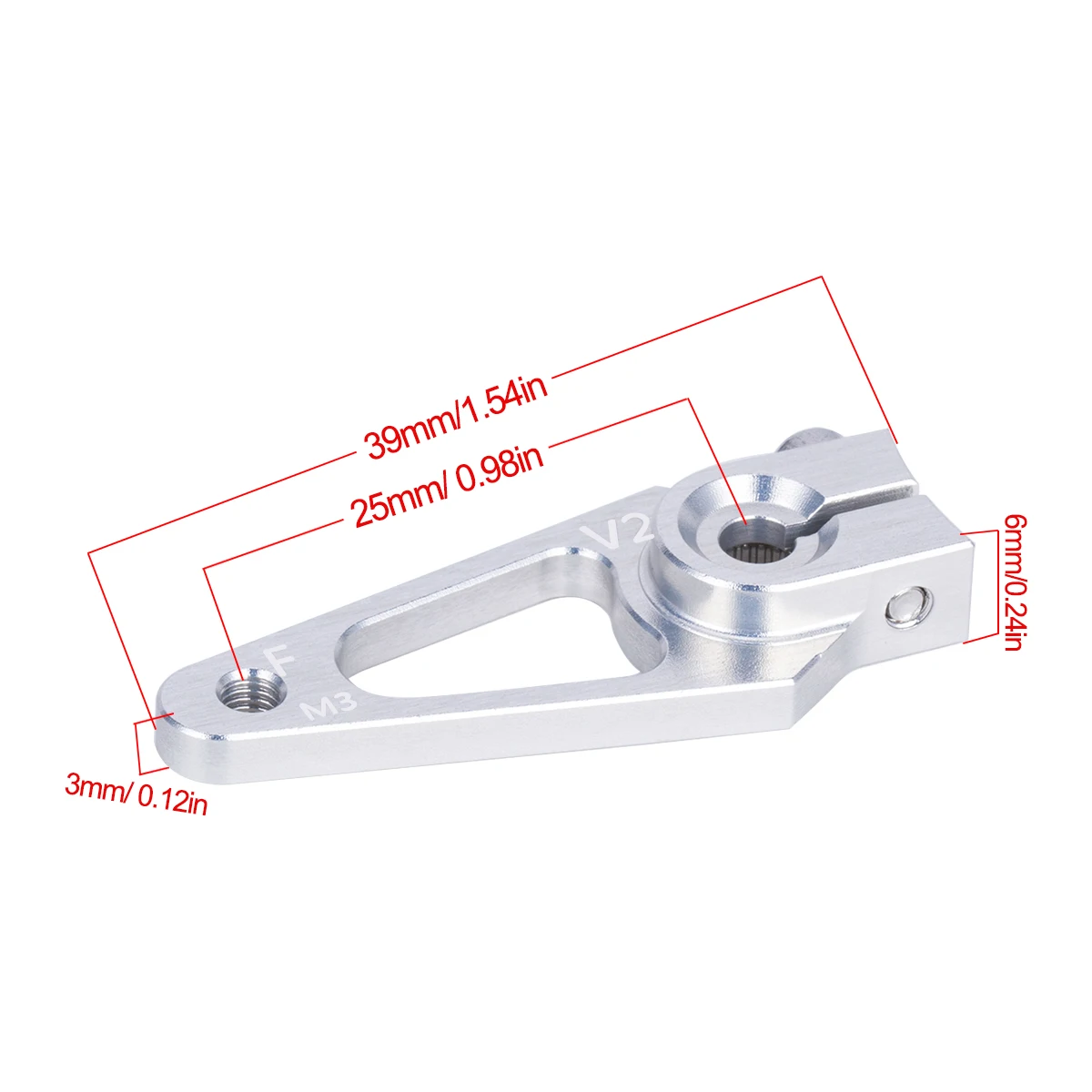 39 مللي متر M3 7075 الألومنيوم - مراجعة Rc Hobby Shops وسعره