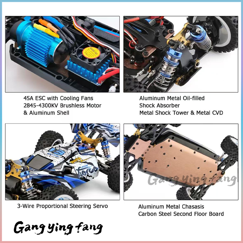 1/12 124017 Wltoys -V8 2.4G سب - مراجعة Rc Hobby Grade Car وسعره