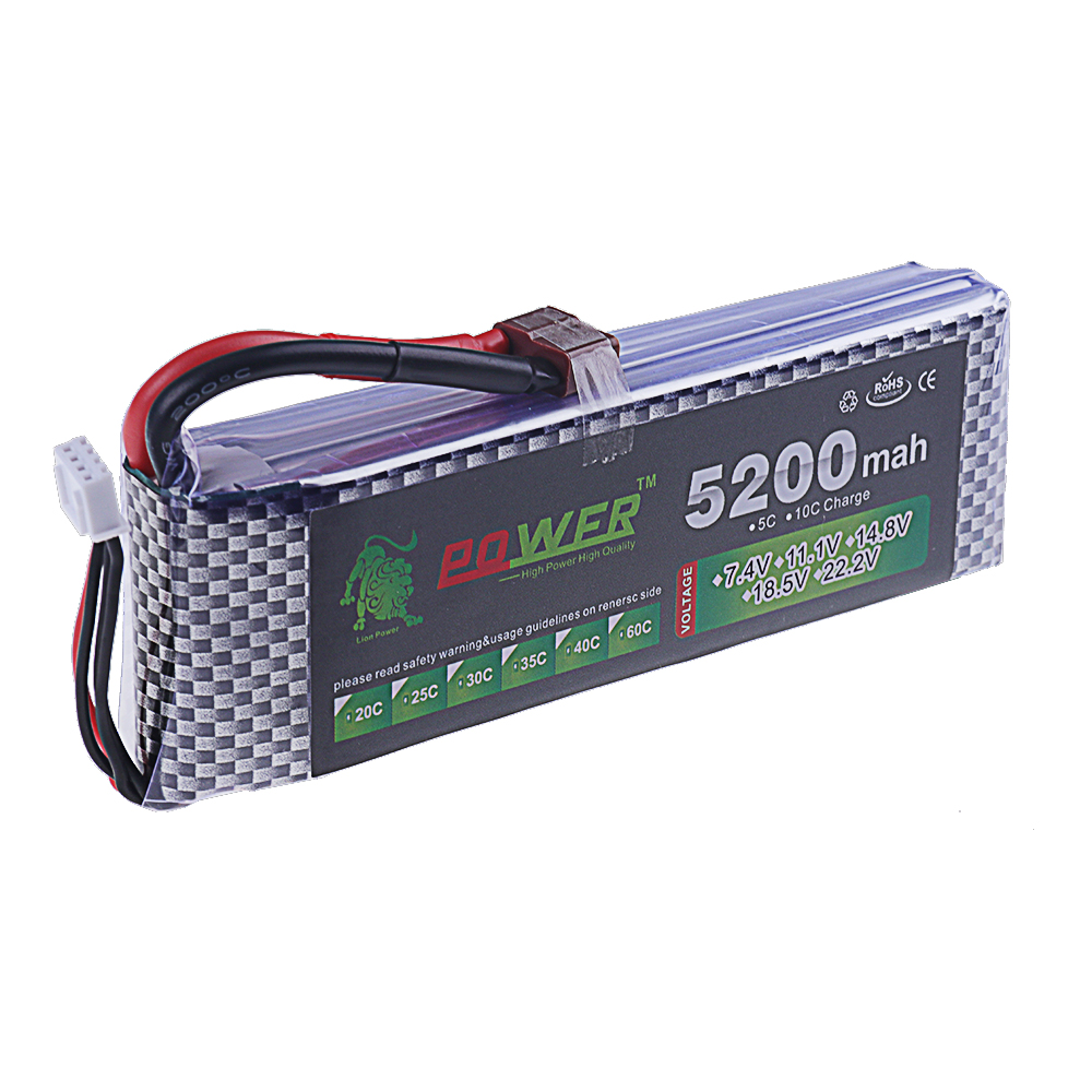 3S يبو بطارية 11.1 فولت 5200 م - مراجعة Rc Hobby Airplanes وسعره